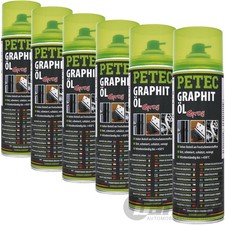 6x500mL PETEC GRAPHIT-ÖL MULTIFUNKTION KRIEC...