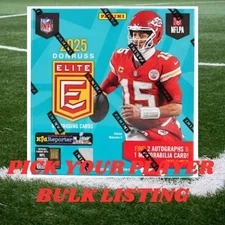 2025 Panini Elite Rookies/Vets Base/Insert PICK YOUR PLAYER NFL