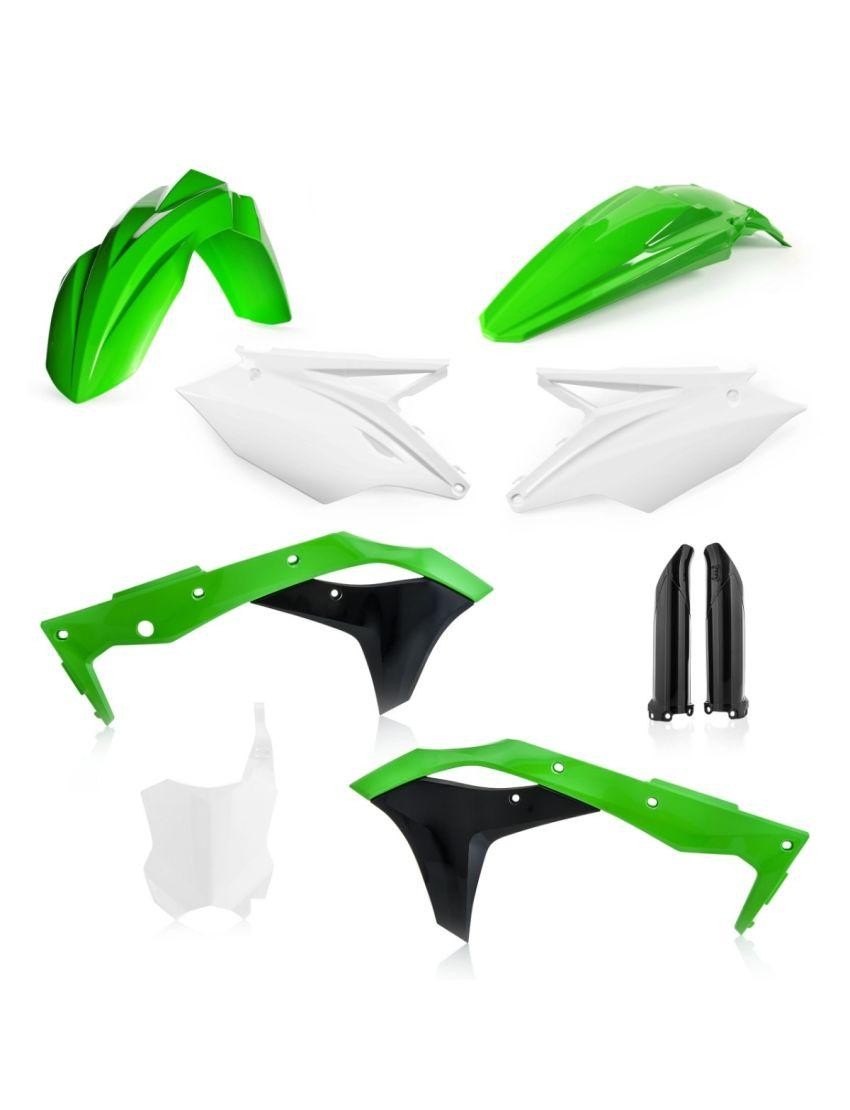 Fairing Set Plastic Kit Fits Kawasaki KXF 250 18-20 GR-White