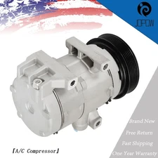 A/C Compressor 0610243 0610250 Fit For Ford F-250/F-350/F-450/F-550 Super Duty