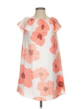 Nine West Women Orange Casual Dress XS