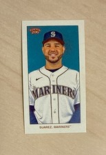 EUGENIO SUAREZ - 2022 Topps 206 [Base] - Wave 4 - #13 - SEATTLE MARINERS