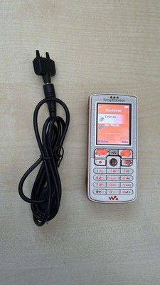 Sony Ericsson W800i Weiß Orange Accu Neu Händler Garantie Gebraucht Komplett