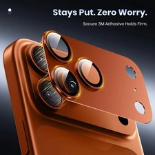 For iPhone 17 Pro Max/17 Pro/Air/17 Tempered Glass Metal Camera Lens Protector