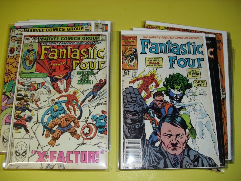 Lot of 48 Fantastic Four comics VG to FN! 250 251 253 257 259 268 288 292 300