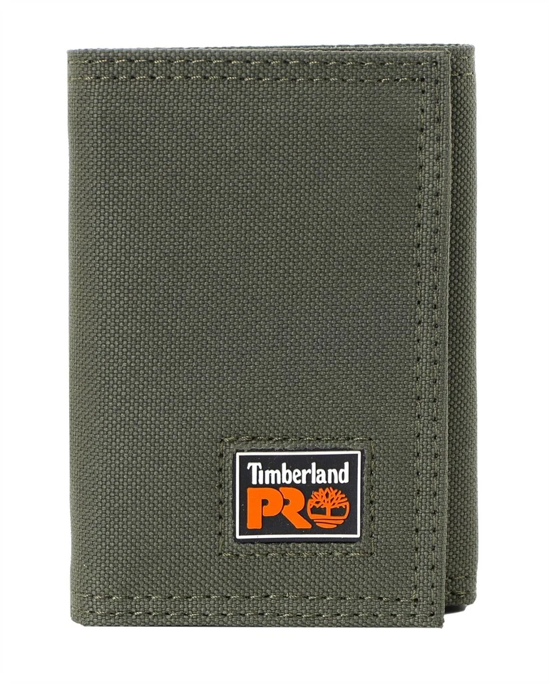 Timberland PRO Men's Cordura Nylon RFID Trifold Wallet with ID Window - Image 3 of 4