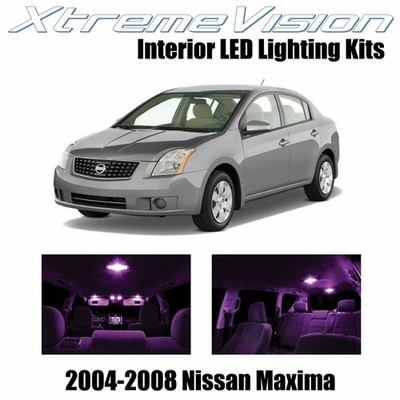 XtremeVision Interior LED for Nissan Maxima 2004-2008 (18 PCS) Pink