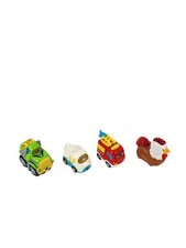 Lot of 4 Vtech Go Go Smart Wheels Interactive Vehicles Lights  Sounds