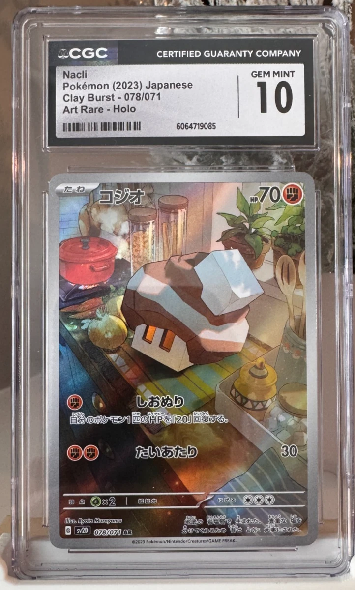 Pokémon TCG Fighting Grade 10 Japanese Individual Collectible Card