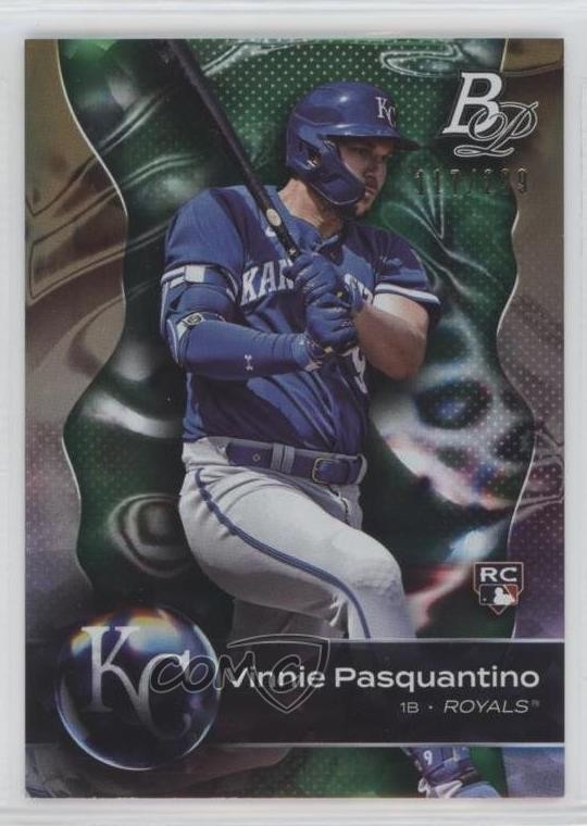 2023 Bowman Platinum Emerald Ice Foil /299 Vinnie Pasquantino #46 Rookie RC 11pj