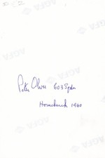 Photo Signed by  Peter Olver 603 Sqn Battle of Britain Pilot
