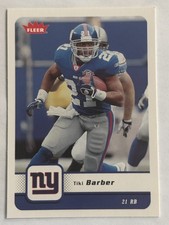 2006 Fleer #64 Tiki Barber New York Giants