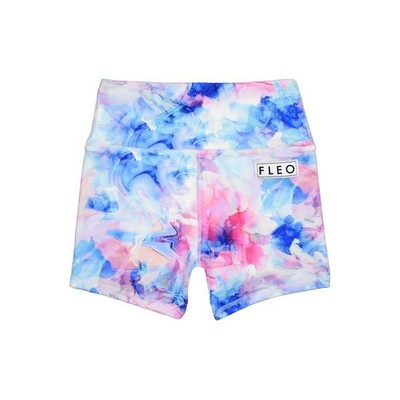 FLEO Power High-rise Shorts - Cotton Candy - XL - NEW (Gym, Active)