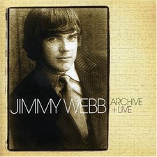 JIMMY WEBB - Archive & Live - 2 CD - Import - **Mint Condition**