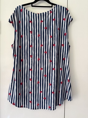 Leina & Fleur Size 20 London Top In Feel The Love - Picture 4 of 5
