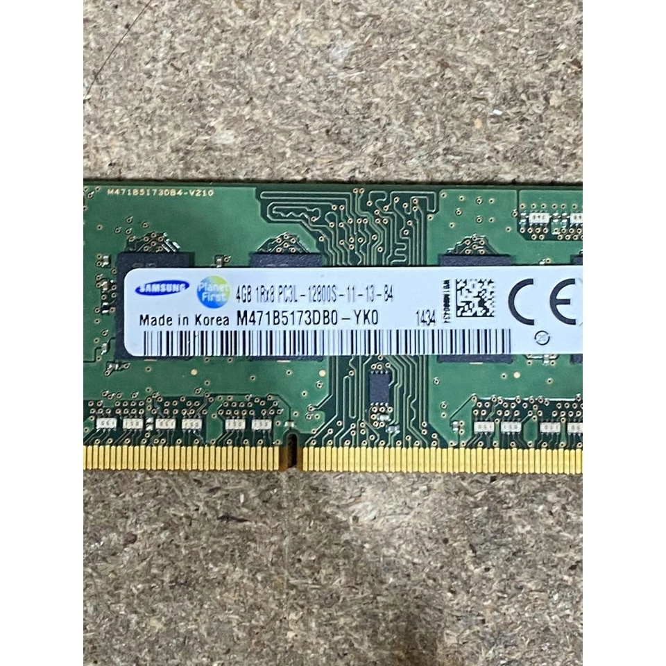 Samsung M471B5173DB0-YKO Laptop DDR3 RAM 4GB 204-Pin 1Rx8 PC3L-12800S 1600 MHz - Image 3 of 4