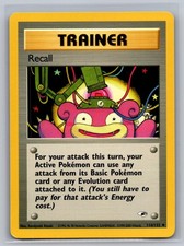 Recall 116/132 LP Gym Heroes Unlimited Pokemon on eBay