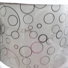 Aspen Creative Corporation Circle Pattern Drum/Cylinder Lamp Shade 16" x 11"