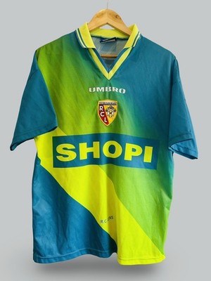 Original Objektiv FC Umbro 1996/97 Away. Groß im 9/10 Zustand. 