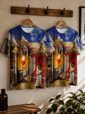 Dream Theater Images And Words Album 3D T-Shirt Duty Paid
