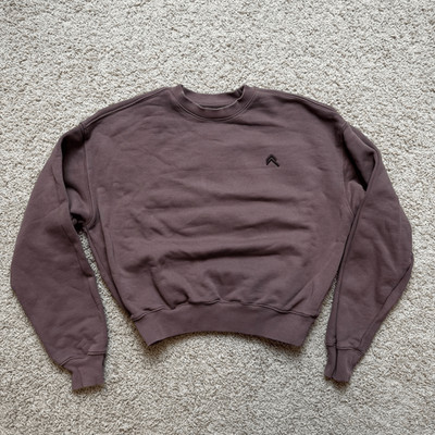 Oner Active Women s Crew Neck Sweatshirt Hoodie XS Cool Brown