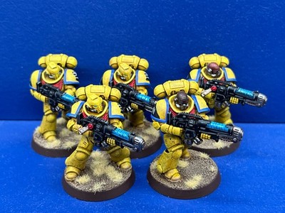 5 Primaris Hellblasters der Imperial Fists GUT BEMALT 1