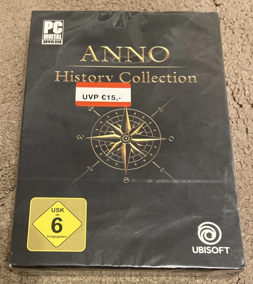 Anno History Collection (Code in a Box) PC Spiel und Handbuch auf Deutsch