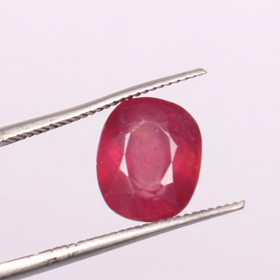 Certified Natural Unheated Untreated Mozambique Ruby 3.25 ct Loose Gemstone - Image 2 of 4