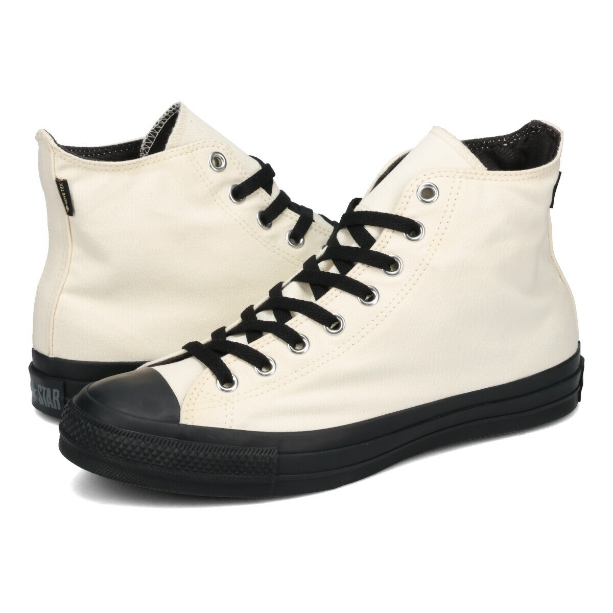 靴 converse ALL STAR HI GORE-TEX Converse All Star GORE-TEX Hi Off White Black 31313230 Men's Size