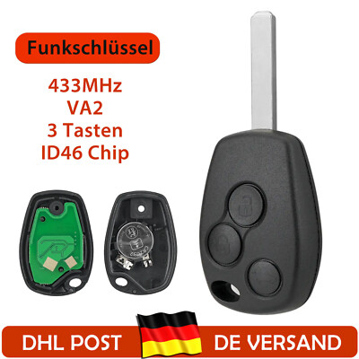 For 2014 2015 2016 2017 Opel Vauxhall Movano Vivaro Funk Schlüssel Chip 433MHz