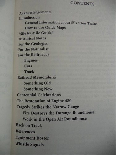 Cinders Smoke Guide Durango-Silverton Narrow Gauge Trip Osterwald Book Railway - Picture 4 of 10