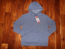 NWT Womens CHAMPION Blue Striped Pullover Hoodie Jacket Sweatshirt Sz XL
