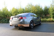 Fox Duplex Auspuff Sportauspuff Komplettanlage für Honda Accord 8 Limo Tourer 