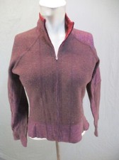 MOUNTAIN HARDWEAR Size S Womens Wool Blend Full Zip Knitted Athletic Jacket 906