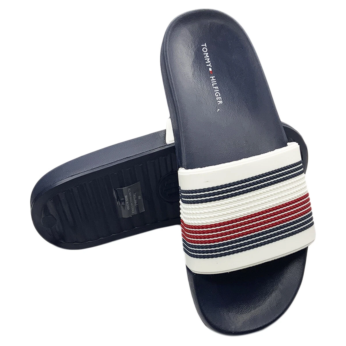 Tommy hilfiger slides size best sale 6