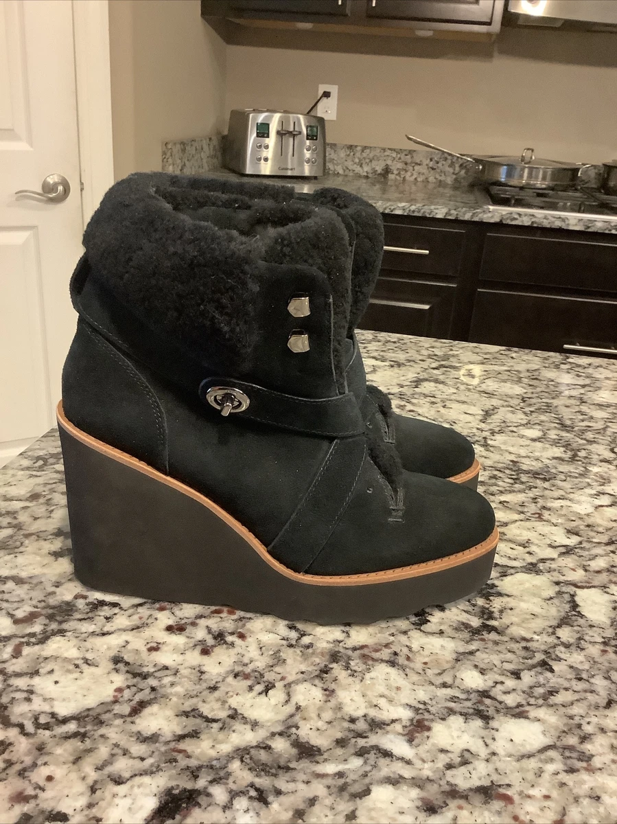 Wedge store booties cheap