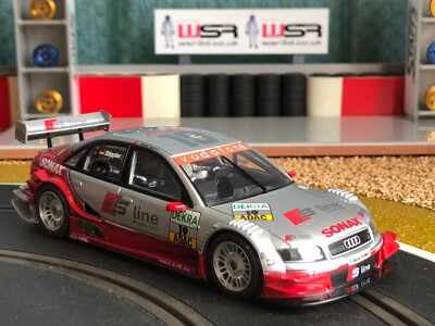 CARRERA AUDI A4 DTM WSR3D FAHRWERK MIT MOTORLAGEROPTIONEN