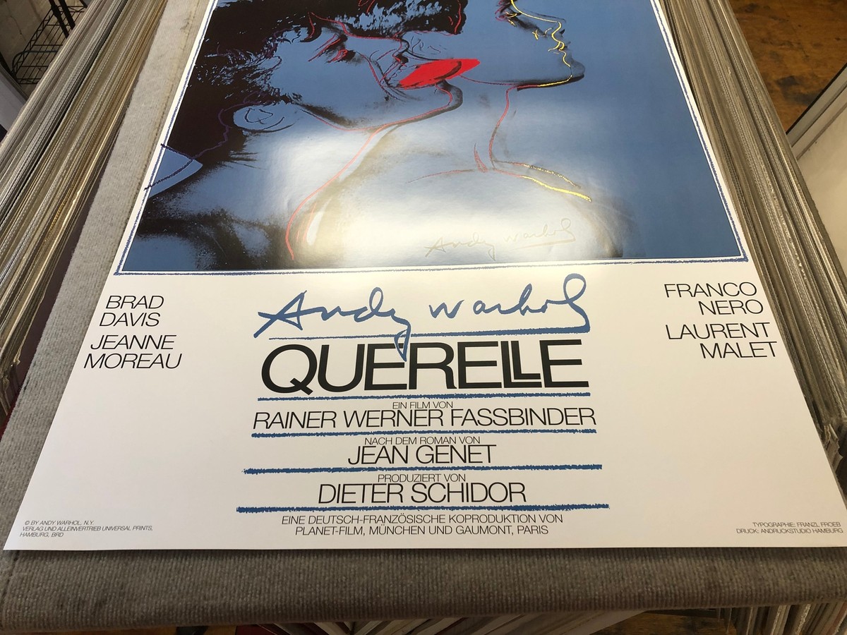 Buy ANDY WARHOL Querelle Blue 39.25