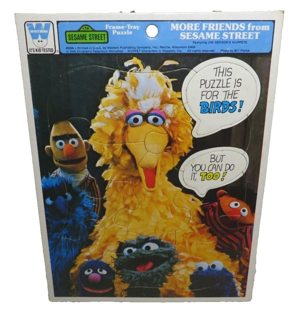 Игрушки и хобби Whitman Sesame Street 3-4 года