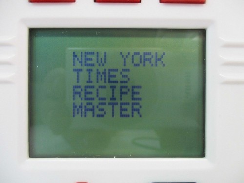 2003 Sharper Image model QU145 The New York Times Recipe Master - Tested & Works - Picture 7 of 8