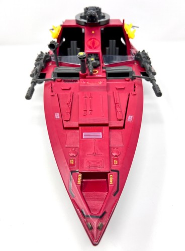 MINT 1985 GI Joe Moray HYDROFOIL + SEARCH LIGHT LENS! Lampreys, CARD + BLUEPRINT - Picture 9 of 24