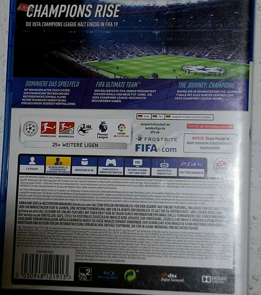 Fifa 19 PS 4 like new, Foto 3 von 5