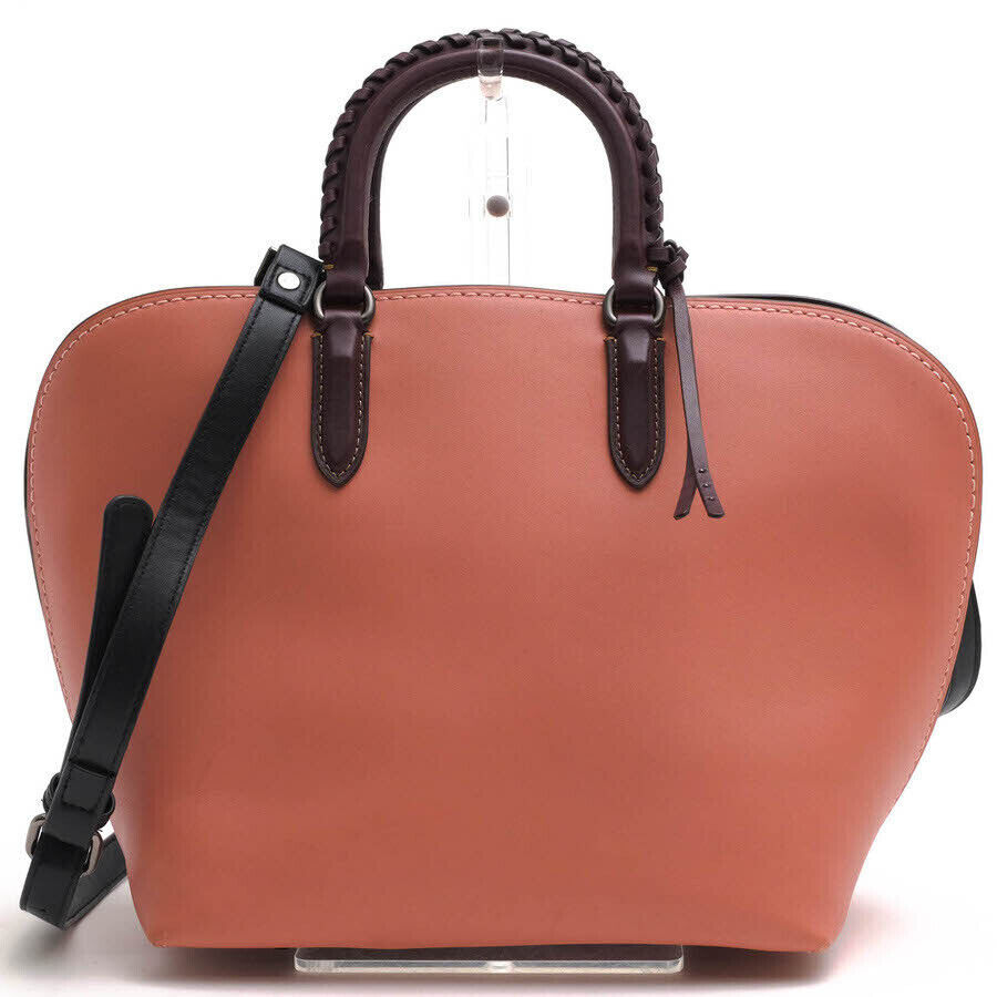 Auth COACH Women purses bag Japan Used Handbag 59983 Dakotah Satchel