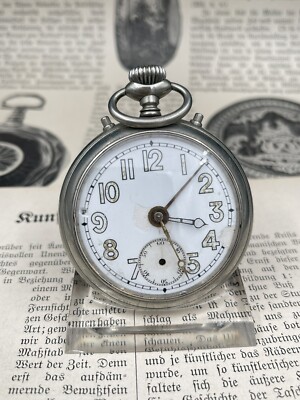 Taschenuhr Junghans Wecker 52mm