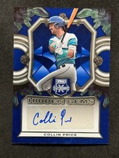 2023 Panini Elite Extra Edition Auto Hidden Gems Collin Price (A)