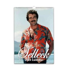80s Tom selleck 2027/28 Personalised Wall Calendar Choose Start