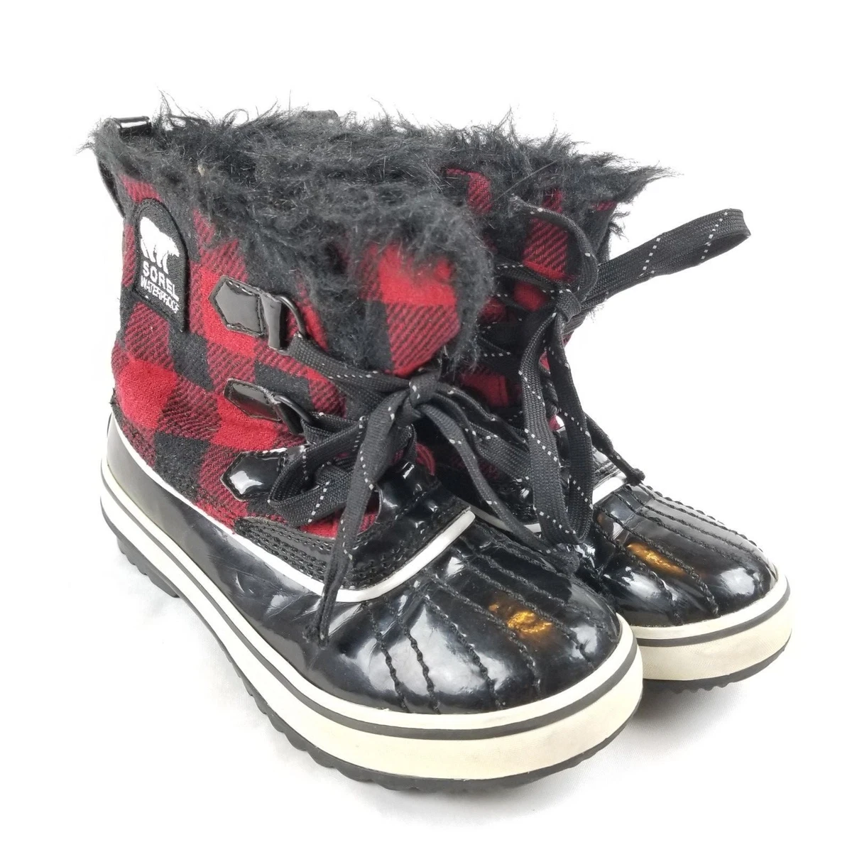 Sorel buffalo plaid boots sale