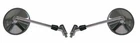 Left and Right Hand Mirrors Fits Suzuki GN 125 K1 2001