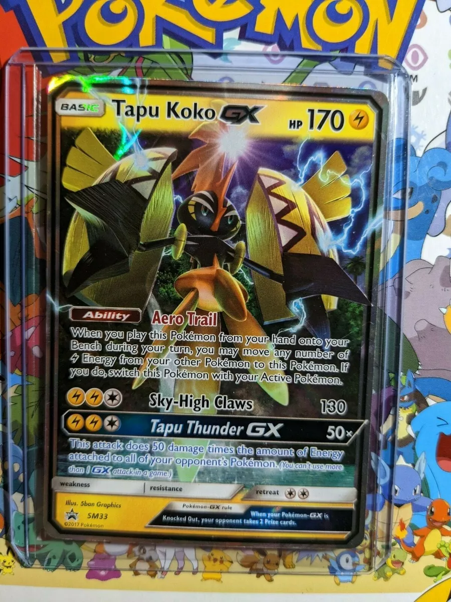 Tapu Koko GX - SM33 Ultra Rare Promo