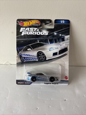 Hot Wheels Premium Fast & Furious TOYOTA SUPRA 1:64 Scale Die-cast Vehicle